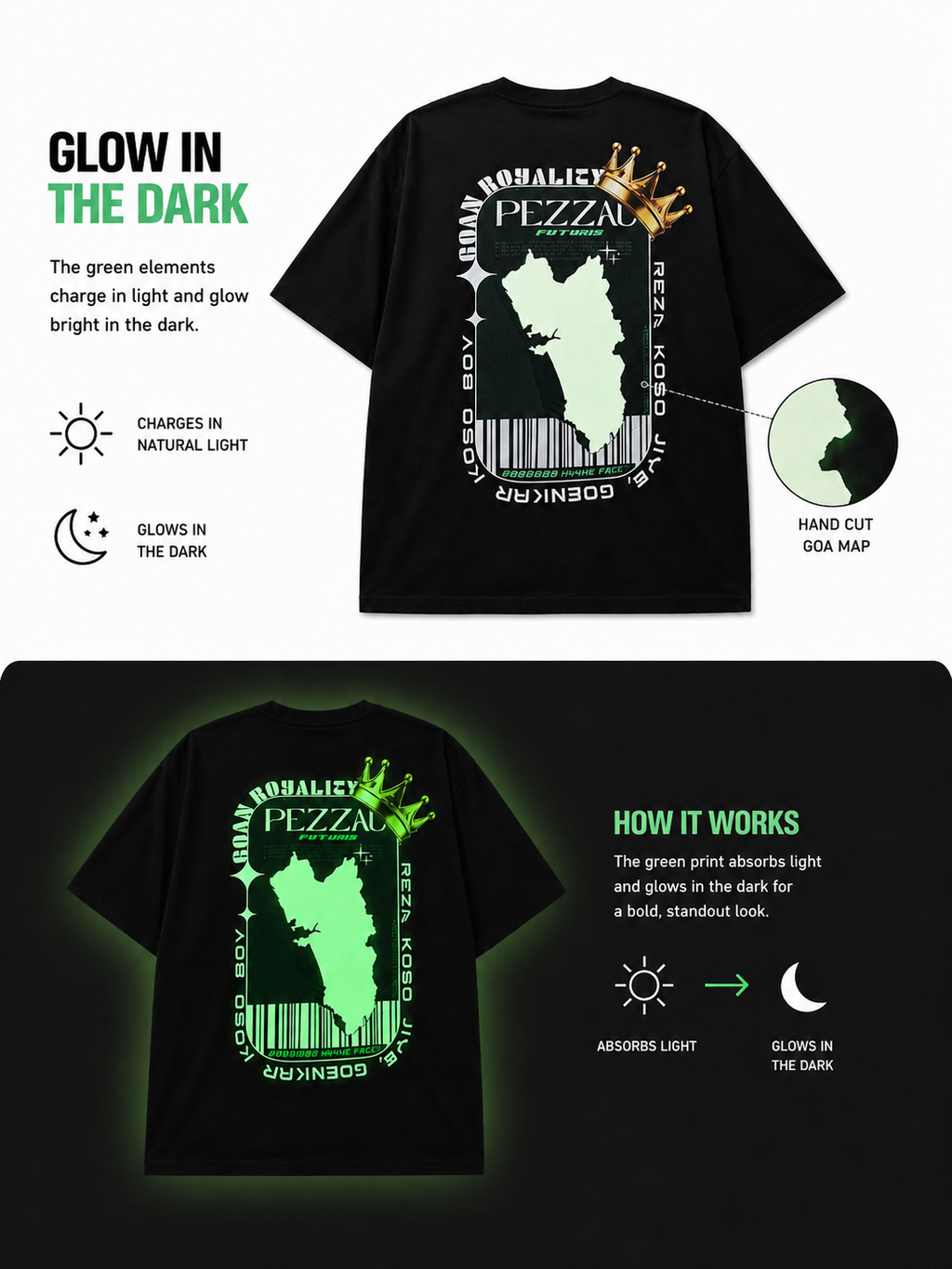 Rizzpotel T-Shirt - Glow In The Dark
